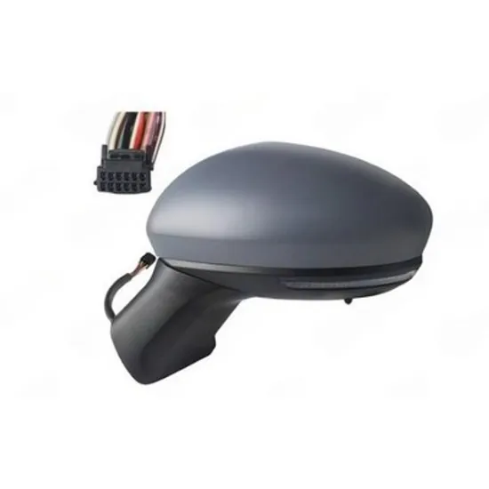 Oglinda MITSUBISHI ASX 2023-> Oglinda exterioara electrica cu incalzire cu rabatare electrica pentru vopsit (cu semnal si senzor banda) (10 PIN) STANGA Perioada 2023 2024 2025
