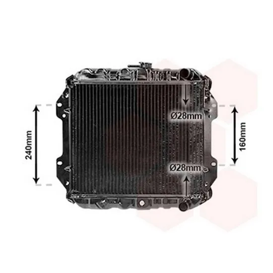 Radiator Motor SUZUKI SAMURAI SJ 1984->2004 Radiator apa pentru 1,0CC 30x38 Perioada 1988 1989 1990 1991 1992 1993 1994