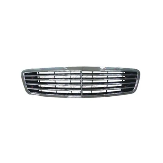 Grila Radiator MERCEDES S-CLASS W220 1998->2005 Grila radiator neagra/cromata, 99-01 Perioada 1998 1999 2000 2001