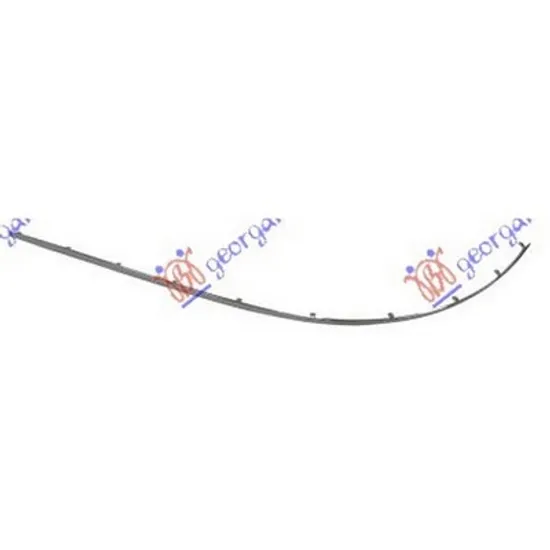 Bandou Bara spate MERCEDES E-CLASS W212 2009->2015 Bandou bara spate cromat dreapta W207 Coupe/Cabr 2009->2013 Perioada 2009 2010 2011 2012 2013 2014 2015 2016