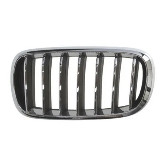 Grila Radiator BMW X5 F15 2013->2018 Grila radiator (cromat-cromat/negru) stanga Perioada 2013 2014 2015 2016 2017 2018