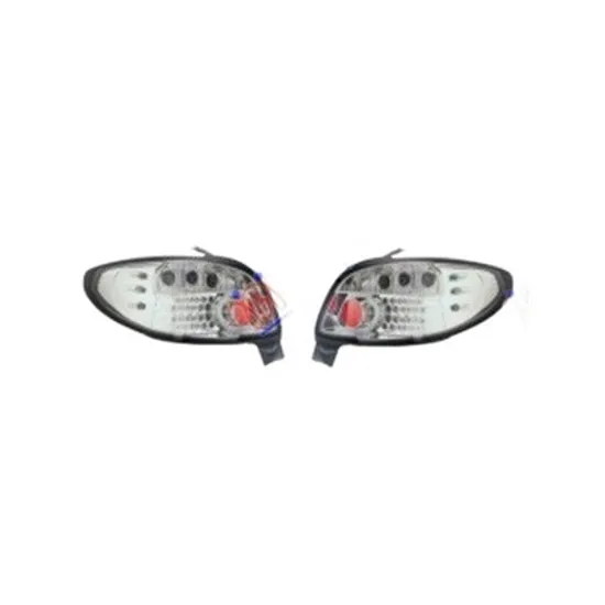 Stop Spate PEUGEOT 206 1998->2007 Lampa spate cromat LED Perioada 1998 1999 2000 2001 2002 2003 2004