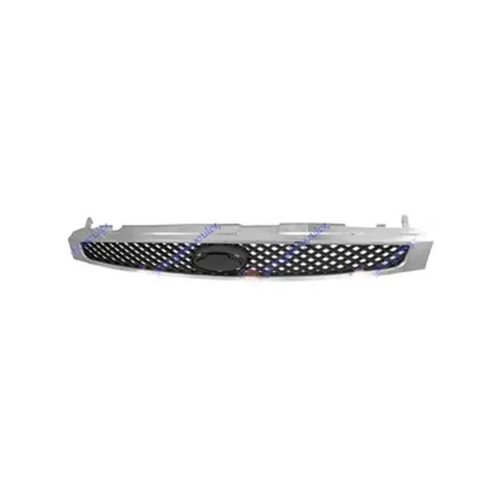 Grila Radiator FORD FIESTA 5 JH 2001->2010 Grila radiator negru/cromata 11.01->10.05 Perioada 2001 2002 2003 2004 2005 2006