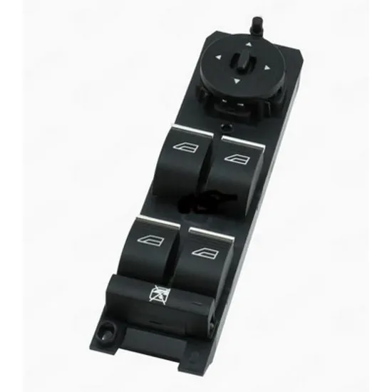 Buton oglinda FORD FOCUS 3 2010->2019 Panou butoane oglinzi fata (cu oglinda cu rabatare electrica ) (negru/argintiu) pentru 4 usi (3PIN) STANGA Perioada 2011 2012 2013 2014