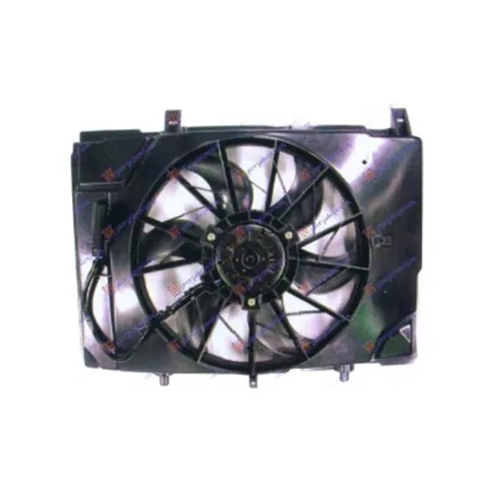 Ventilator Motor MERCEDES SLK R170 1996->2004 Electroventilator radiator complet BENZINA, Perioada 1996 1997 1998 1999 2000 2001 2002 2003 2004