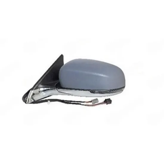 Oglinda JEEP COMPASS 2016-> Oglinda exterioara electrica cu incalzire cu rabatare electrica pentru vopsit (cu semnal) (suport cromat) STANGA Perioada 2016 2017 2018 2019 2020 2021
