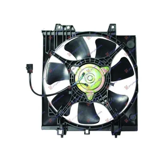 Ventilator Motor SUBARU IMPREZA 2000->2007 Electroventilator radiator aer conditionat complet benzina, Perioada 2000 2001 2002 2003 2004 2005 2006 2007