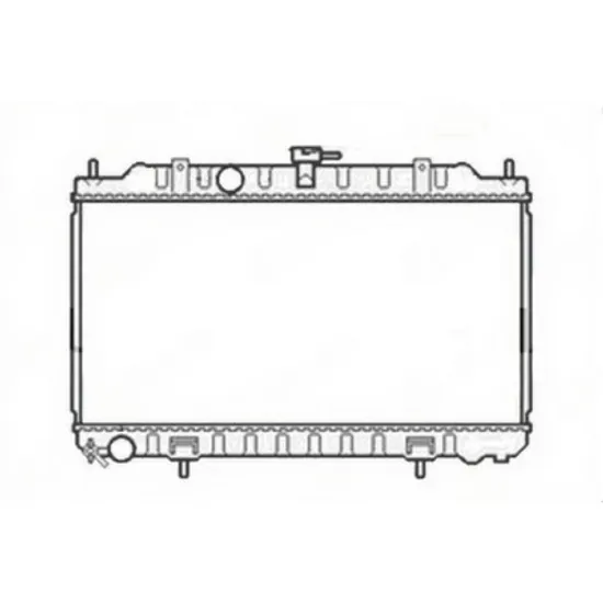 Radiator Motor NISSAN ALMERA 2 2001->2006 Radiator apa motor 1.5-1.8 (360x690) (JAPAN) (400 mm gauri suport superior) (KOYO) Perioada 2000 2001 2002 2003 2004 2005 2006