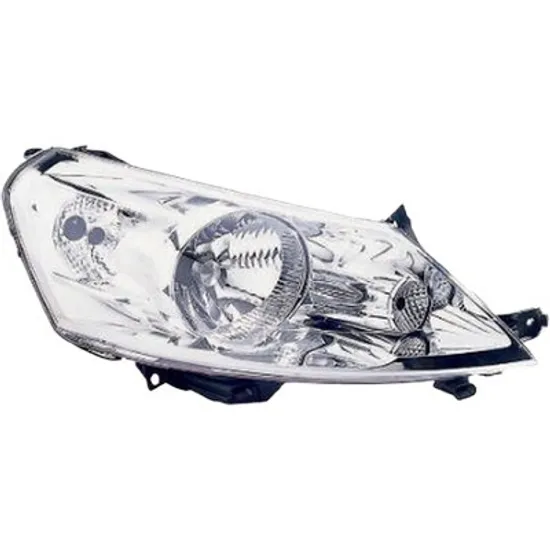 Far dreapta PEUGEOT EXPERT 2007->2016 perioada 2011 2012 2013 2014 2015 2016 cu motor reglaj, semnal galben, cu reglaj electric, cu bec H4