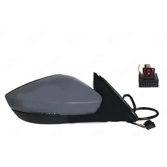 Oglinda SKODA SUPERB 3 2015-> Oglinda exterioara electrica cu incalzire cu rabatare electrica pentru vopsit. (cu semnal si lampa podea.) (11 PIN) DREAPTA Perioada 2015 2016 2017 2018 2019