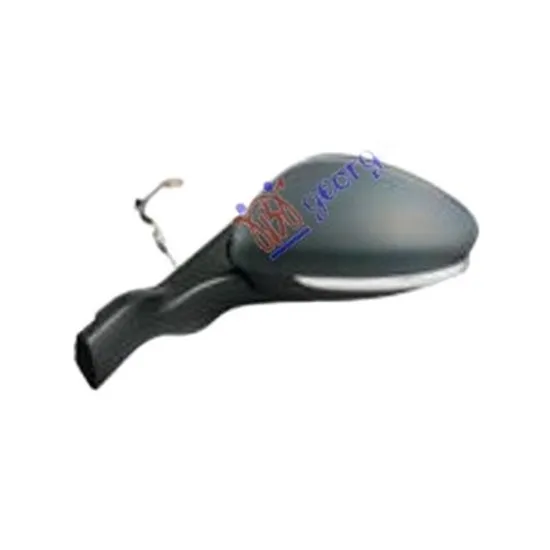 Oglinda PEUGEOT 208 1 2012->2018 Oglinda exterioara cabluri pentru vopsit cu semnal stanga Perioada 2012 2013 2014 2015 2016 2017 2018
