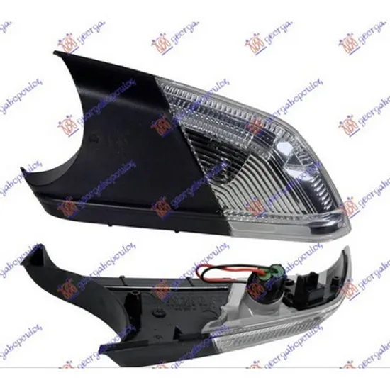 Semnalizator SKODA OCTAVIA 2 2004->2013 Semnal lateral oglinda cu lampa podea original stanga 2004->2008 Perioada 2004 2005 2006 2007 2008 2009