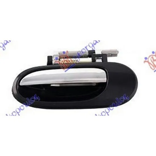 Maner Usa NISSAN ALMERA 2 2001->2006 Maner usa spate exterioara cromat/neagra pentru sedan stanga Perioada 2000 2001 2002 2003 2004 2005 2006
