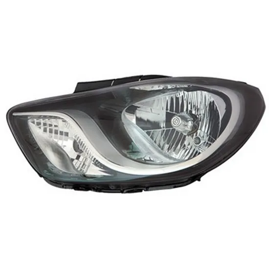 Faruri HYUNDAI i10 2007->2013 Far cu reglaj electrica negru (E) cu motor 2011->2014 stanga Perioada 2011 2012 2013