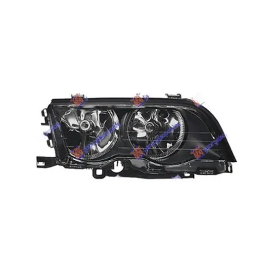 Faruri BMW 3 E46 1997->2005 Far MARELLI negru dreapta 1999->2002 Perioada 1998 1999 2000 2001