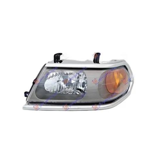 Faruri MITSUBISHI PAJERO SPORT 1 1996->2012 Far (rama cromata) (DEPO) stanga Perioada 1997 1998 1999 2000 2001 2002 2003