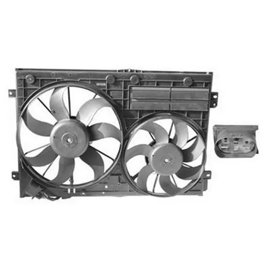 Ventilator Motor AUDI TT 8J3 2006->2014 Electroventilator complet benzina/diesel (RAD 45cm), 2006->2015 Perioada 2006 2007 2008 2009 2010 2011 2012 2013 2014