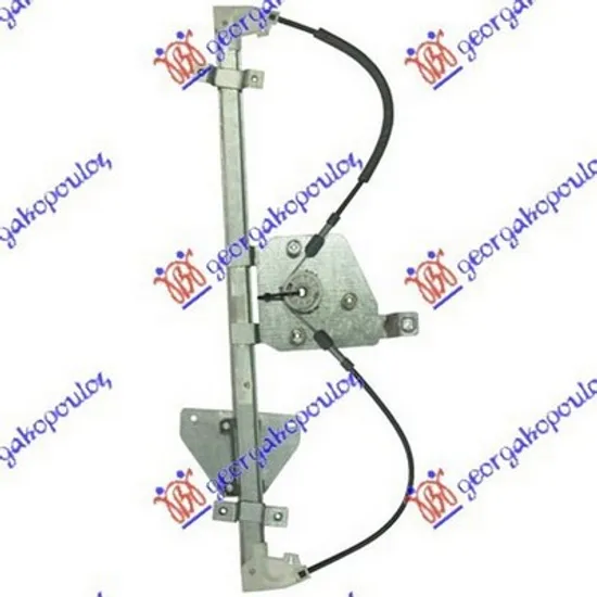 Macara Usa MITSUBISHI PAJERO 3 1999->2007 Macara usa fata dreapta electrica fara motor Perioada 2000 2001 2002 2003 2004 2005 2006 2007