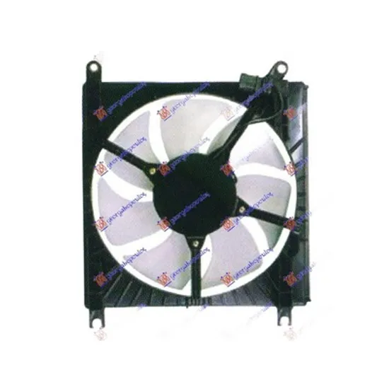 Ventilator Motor SUZUKI LIANA 2001-> Electroventilator radiator aer conditionat complet benzina, Perioada 2001 2002 2003 2004 2005 2006 2007