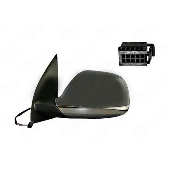 Oglinda VW AMAROK 2010-> Oglinda exterioara electrica cu incalzire cu rabatare electrica pentru vopsit (suport cromat) (cu antena) (7+1 PIN) DREAPTA Perioada 2016 2017 2018 2019 2020 2021 2022