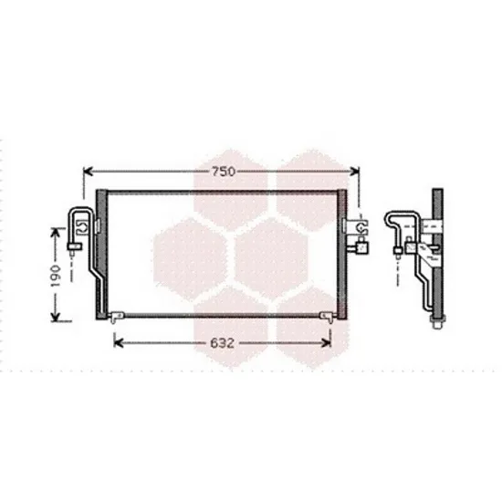 Radiator Aer Conditionat NISSAN ALMERA TINO 1998->2006 Radiator aer conditionat toate modelele 64 5x27 07/12mm Perioada 1995 1996 1997 1998 1999 2000
