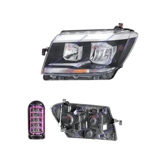 Faruri VW CRAFTER 2 2016-> Far reglaj electric (H7/H15) (E) (DEPO) stanga Perioada 2017 2018 2019 2020 2021 2022 2023