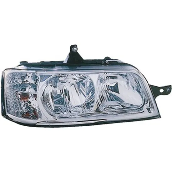 Far dreapta CITROEN JUMPER 2002->2010 perioada 2002 2003 2004 2005 2006 fara motor reglaj, semnal transparent, cu reglaj electric, cu bec H7/H1