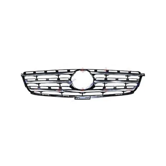 Grila Radiator MERCEDES M-CLASS W166 2011->2015 Grila radiator neagra cu rama cromata, Perioada 2011 2012 2013 2014 2015