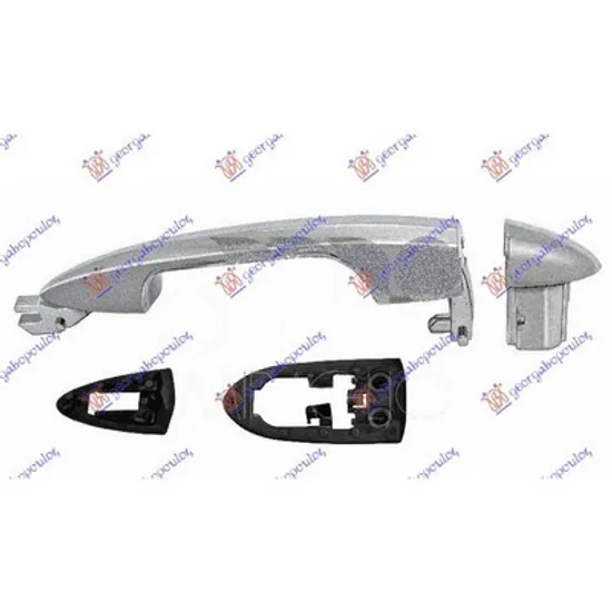 Maner Usa ALFA ROMEO MITO 2008->2018 Maner usa fata exterior argintiu dreapta Perioada 2008 2009 2010 2011 2012 2013 2014 2015 2016 2017 2018
