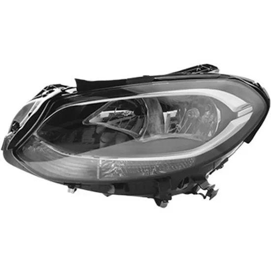 Far stanga MERCEDES B-CLASS W246 2011->2018 perioada 2011 2012 2013 2014 2015 2016 2017 2018 de la an de fabricatie 10/2014, cu motor reglaj, cu reglaj electric, cu bec H7/H7