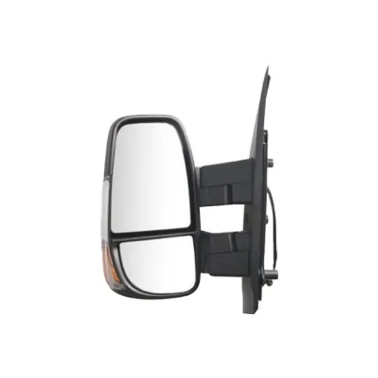 Oglinda exterioara dreapta IVECO DAILY 6 2014-> perioada 2014 2015 2016 , cu semnal, cu senzor de temperatura, reglaj manual, numar pini 2, brat oglinda scurt,