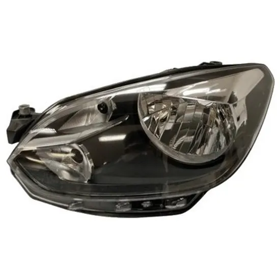 Faruri VW UP 2011-> Far reglaj electric (negru) (E) (TYC) stanga Perioada 2011 2012 2013 2014 2015 2016