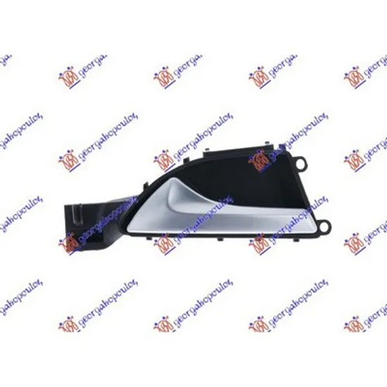 Maner Usa MERCEDES B-CLASS W246 2011->2018 Maner usa fata/spate interior argintiu/negru stanga Perioada 2011 2012 2013 2014 2015 2016 2017 2018