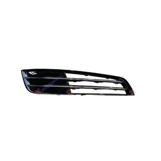 Grila Bara AUDI A8 2009->2018 Grila bara fata (fara gauri proiector) (cu 2 bandou cromat) dreapta Perioada 2009 2010 2011 2012 2013