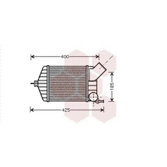 Intercooler FIAT PUNTO 188 1999->2012 Radiator intercooler 1,9JTD-MULTIJET 2003->2011 Perioada 1999 2000 2001 2002 2003 2004 2005 2006 2007 2008 2009 2010 2011