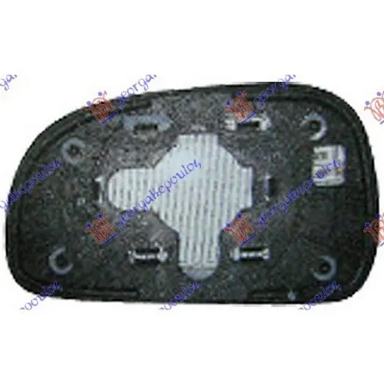 Sticla Oglinda HYUNDAI SANTA FE 2 2005->2012 Geam oglinda dreapta cu incalzire Perioada 2006 2007 2008 2009 2010 2011 2012