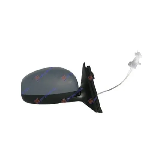 Oglinda SKODA FABIA 2 2006->2014 Oglinda exterioara mecanica cu cabluri pentru vopsit stanga Perioada 2006 2007 2008 2009 2010 2011 2012 2013