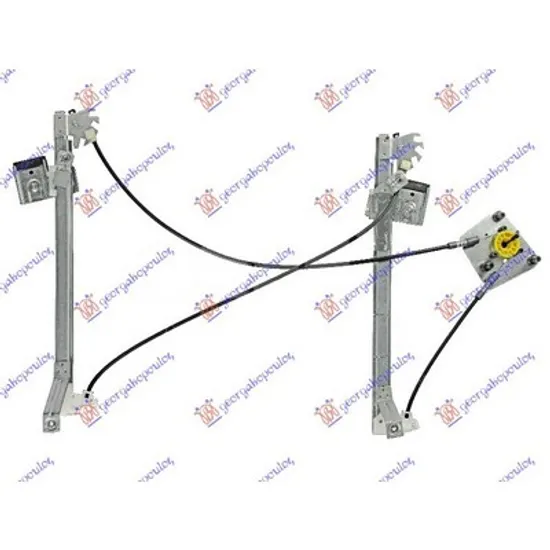 Macara Usa SEAT IBIZA 4 2008->2017 Macara usa fata stanga pt 3 usi fara motor Perioada 2008 2009 2010 2011 2012 2013 2014 2015 2016 2017