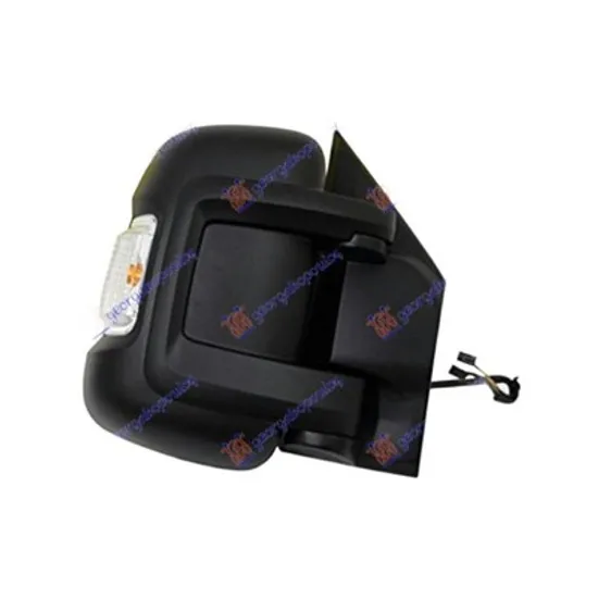 Oglinda PEUGEOT BOXER 2006-> Oglinda exterioara electrica cu incalzire scurta (cu semnal) cu lampa pozitie (16W) dreapta Perioada 2006 2007 2008 2009 2010 2011 2012 2013 2014 2015 2016 2017 2018 2019 2020