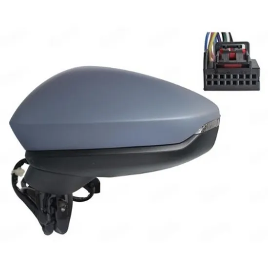 Oglinda AUDI A3 2020-> Oglinda exterioara electrica cu incalzire pentru vopsit (cu semnal LED) (6 PIN) DREAPTA Perioada 2020 2021 2022 2023 2024