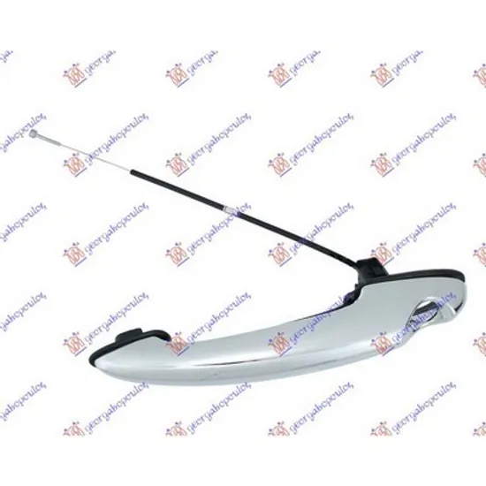 Maner Usa MINI MINI cupe R58 2010->2015 Maner usa fata exterior cromat dreapta Perioada 2011 2012 2013 2014