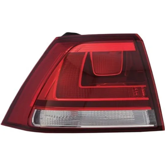 Lampa stop spate stanga VW GOLF 7 2012->2020 perioada 2013 2014 2015 2016 2017 2018 pana la an de fabricatie 2017, gri fumuriu, semnal fumuriu, exterior