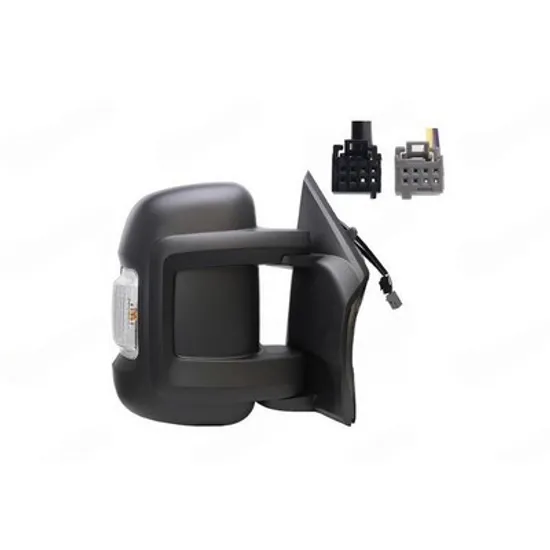 Oglinda PEUGEOT BOXER 2006-> Oglinda exterioara electrica cu incalzire cu rabatare electrica (brat scurt) (cu semnal) (8+2 PIN) DREAPTA Perioada 2014 2015 2016 2017 2018 2019 2020