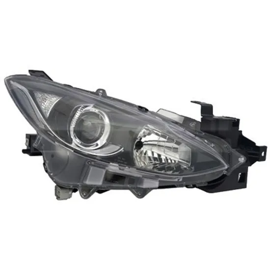 Faruri MAZDA 3 BM 2013-> Far cu reglaj electric (E) cu motor dreapta, Perioada 2014 2015 2016