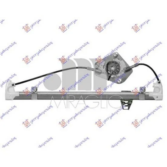 Macara Usa LANCIA MUSA 2004->2012 Macara geam usa spate electrica (fara motor) (EURO) stanga, Perioada 2004 2005 2006 2007 2008 2009 2010 2011 2012