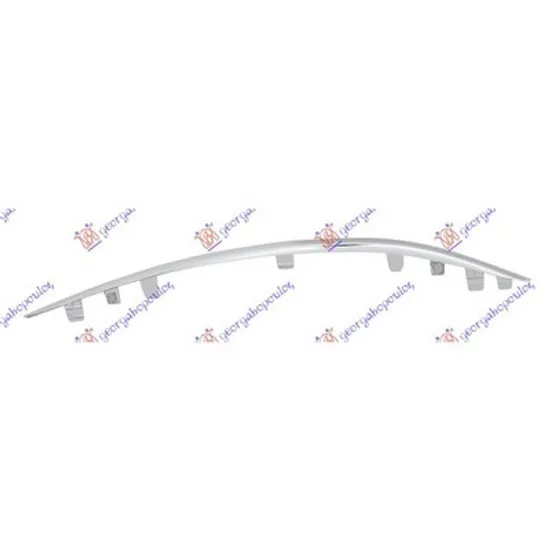 Ornament Grila MERCEDES C-CLASS W205 2013-> Bandou grila bara fata inferior (AVANTG) stanga Perioada 2014 2015 2016 2017 2018
