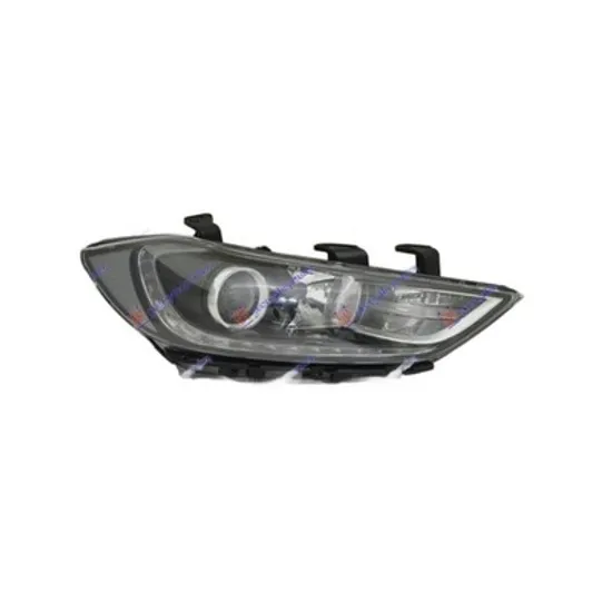 Faruri HYUNDAI ELANTRA 2016->2020 Far reglaj electric cu daylight LED (H7/HB3) (E) (TYC) stanga Perioada 2015 2016 2017 2018 2019