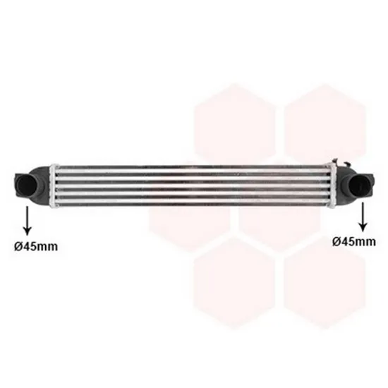 Intercooler PEUGEOT BIPPER 2008-> Radiator intercooler 1,3 - 1,4HDI - MJTD 540x85x65 Perioada 2008 2009 2010 2011 2012 2013 2014