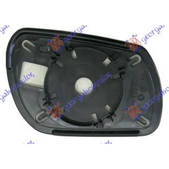 Sticla Oglinda MAZDA 2 2003->2007 Geam oglinda exterioara stanga, cu suport Perioada 2003 2004 2005 2006 2007