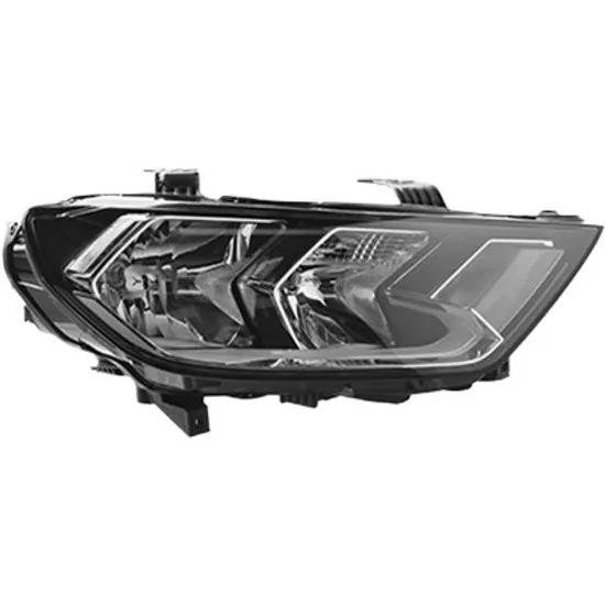 Far dreapta AUDI A1 Sportback 2018-> perioada 2018 2019 2020 2021 2022 2023 cu motor reglaj, cu bec H15, cu bec H7